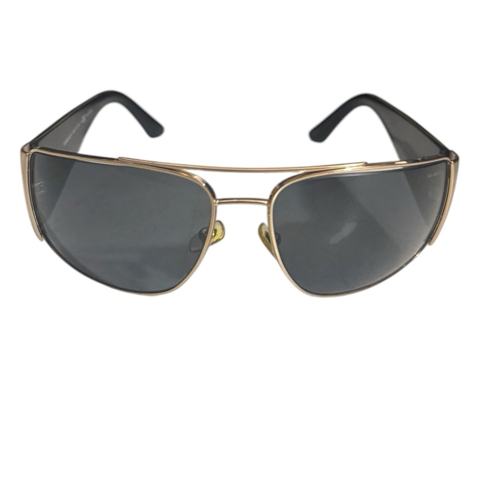 Versace glasses Model VE2163  1002/81 polarize sunglasses. Excellent Condition.